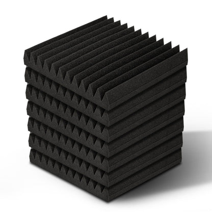 Alpha Acoustic Foam 20pcs 30x30x5cm Sound Absorption Proofing Panel Studio Wedge