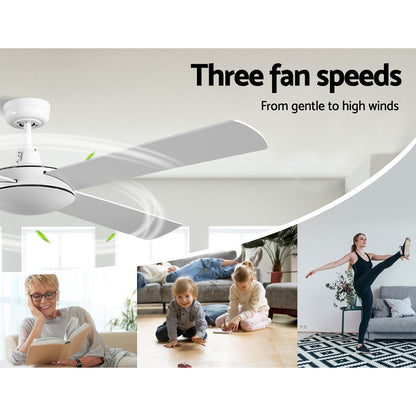 Devanti 52'' Ceiling Fan w/Remote - White