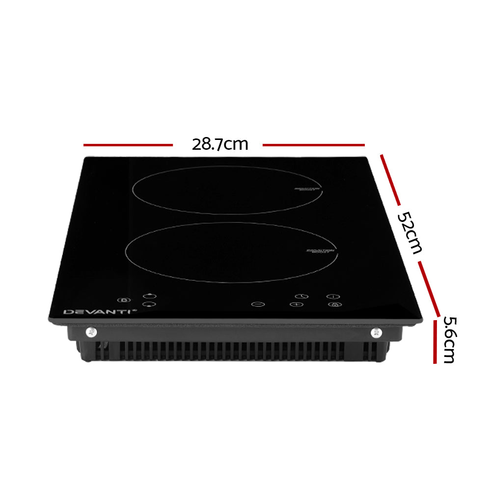 Devanti Induction Cooktop 30cm Electric Cooker