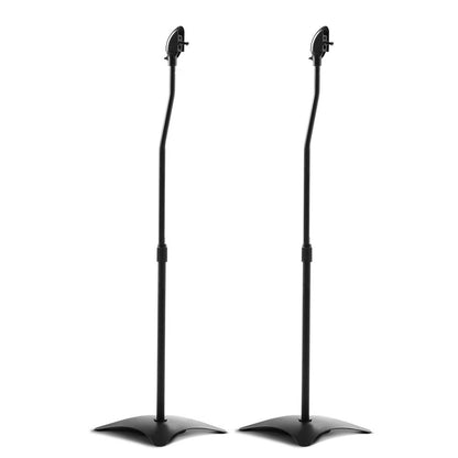 Alpha Speaker Stand 75-112cm Adjustable Height Surround Sound Studio Home 2pcs