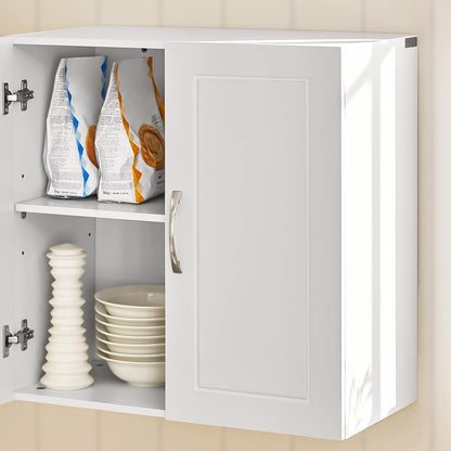 Wall Cabinets Storage, White