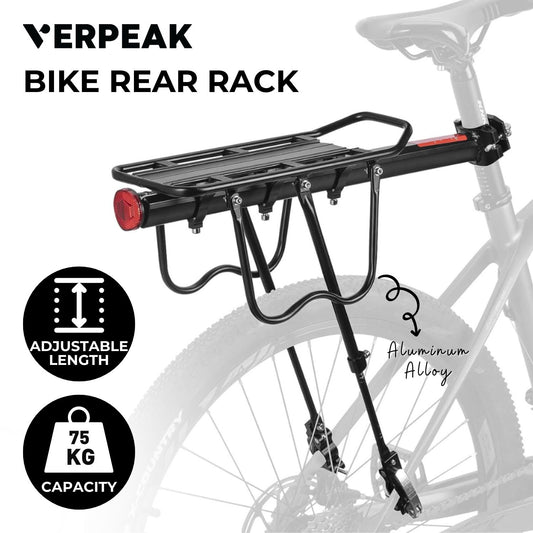 VERPEAK Bike Rear Rack (Black)