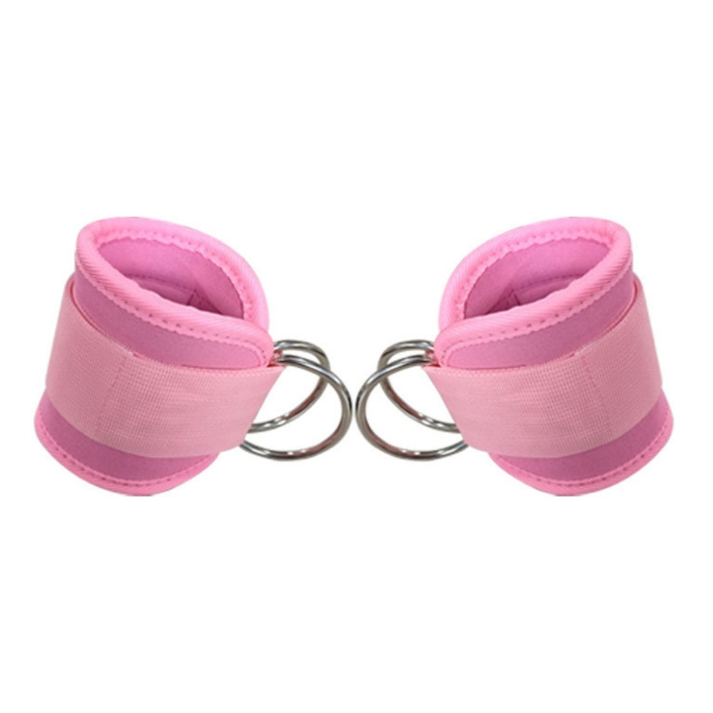 VERPEAK Barbell Squat Pad set,2 Safety Straps, 3 Hip Resistance Bands, 2 Lifting Strap, Barbell Pad and Bag (Pink)