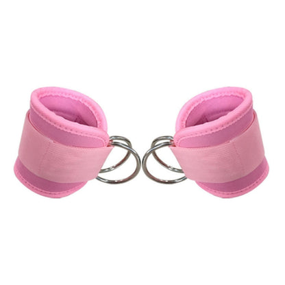 VERPEAK Barbell Squat Pad set,2 Safety Straps, 3 Hip Resistance Bands, 2 Lifting Strap, Barbell Pad and Bag (Pink)