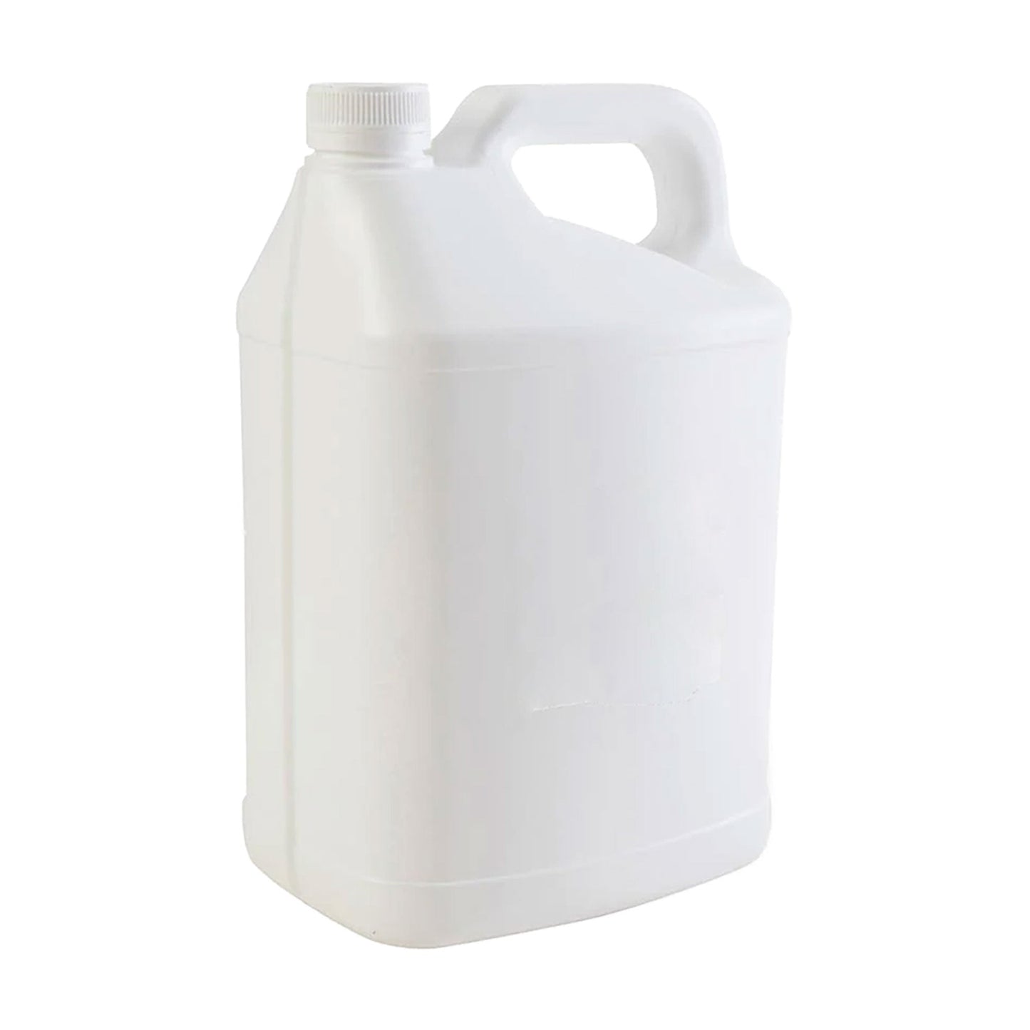 10x 5L White HDPE Plastic Bottles + Tamper Tel Caps - Dangerous Goods Jerry Can