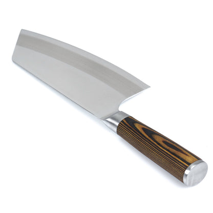 27cm Cleaver Knife Kitchen Chef Knife 7 inch Vegetable Meat Cleaver Pakkawood wood Handle