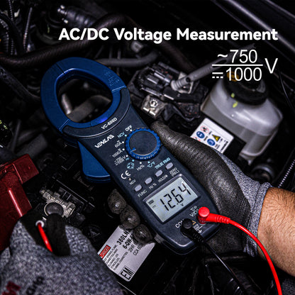 VENLAB Digital Clamp Meter 1000A T-RMS 6000 Counts AC/DC Current Multimeter