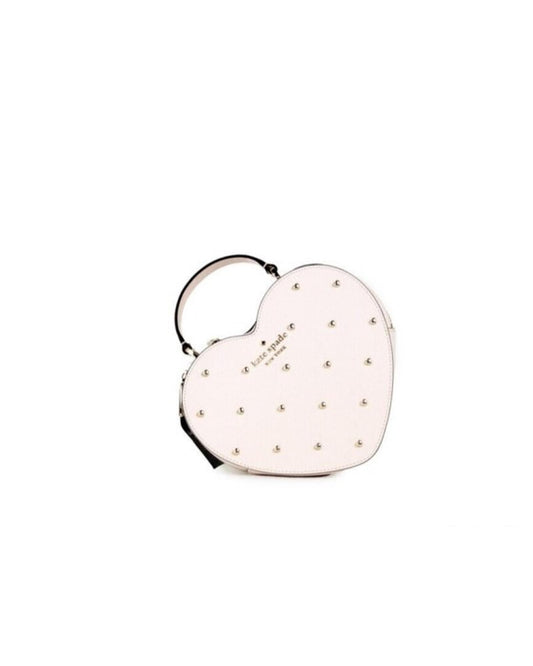 Studded Crossbody Bag with Inner Card Slots and Adjustable Strap One Size Women