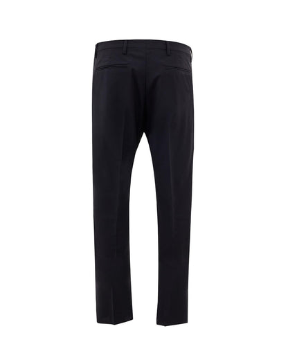 Valentino Elegant Tailored Trouser in Blue Wool Blend 50 IT Men