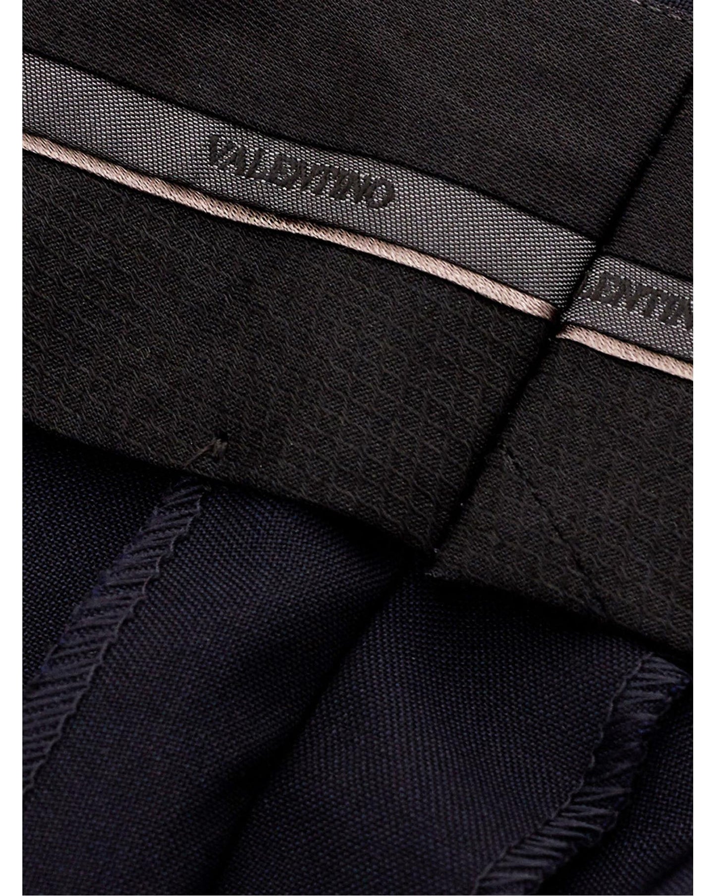 Valentino Elegant Tailored Trouser in Blue Wool Blend 50 IT Men