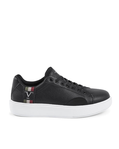 Synthetic Leather Rubber Sole Sneaker - 42 EU