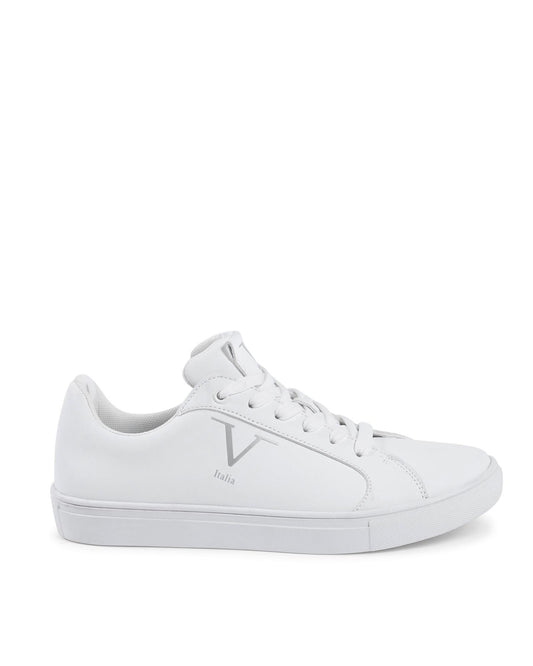 Synthetic Leather Rubber Sole Sneaker - 35 EU