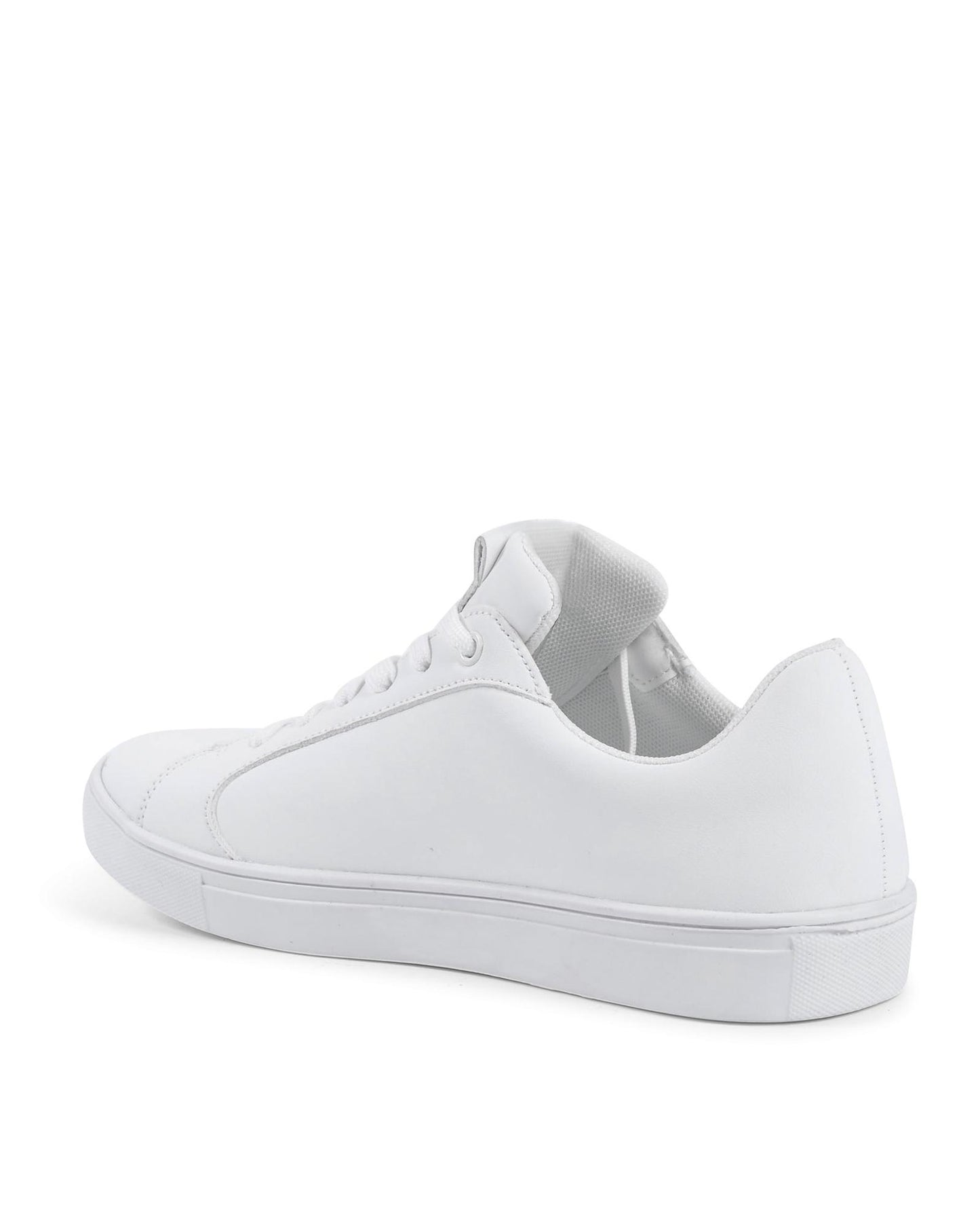 Synthetic Leather Rubber Sole Sneaker - 39 EU