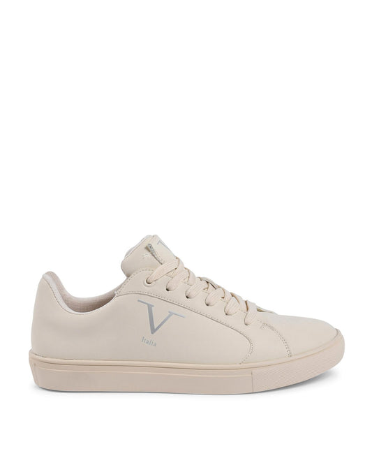 Synthetic Leather Rubber Sole Sneaker - 40 EU