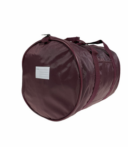 Travel Foldable Duffel Bag Gym Sports Luggage Foldaway School Bags - Maroon