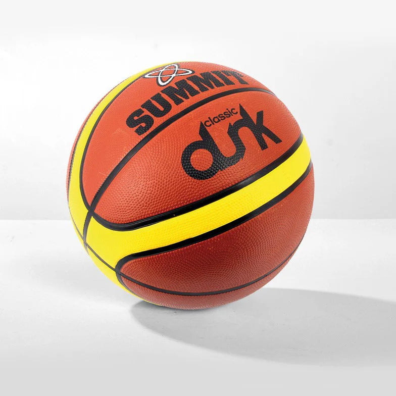 Summit Classic Dunk Basketball Indoor Outdoor Sport Game Rubber Ball in Size 7