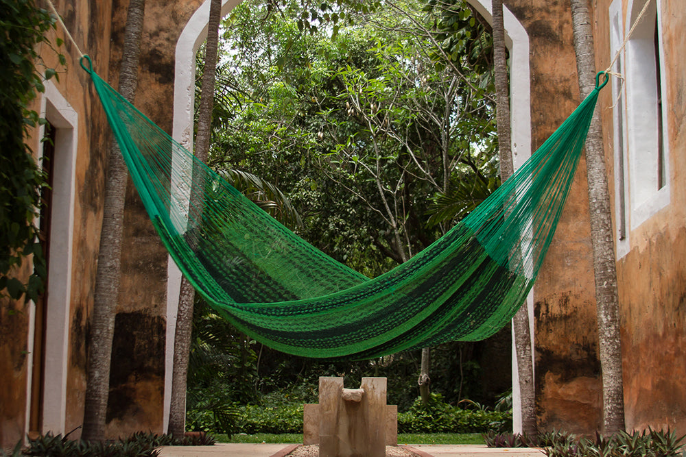 The out and about Mayan Legacy hammock Single Size in Jardin colour